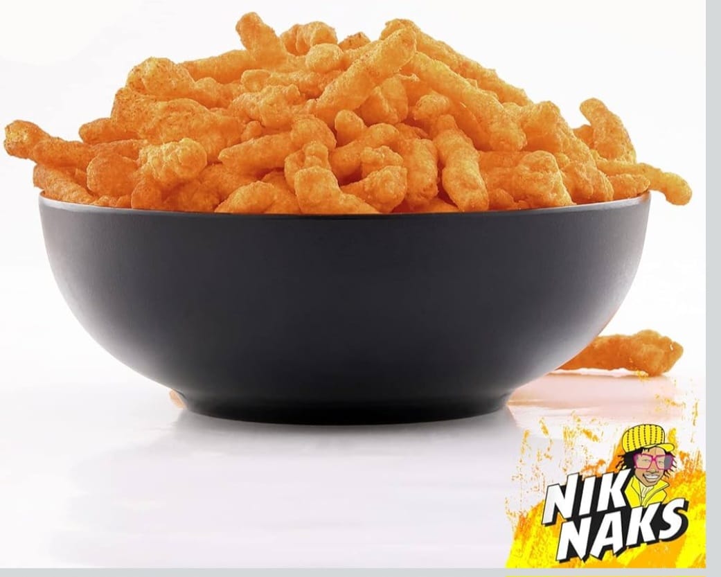 NikNaks Cheese Flavoured Maize Snack 20g – Pack of 50