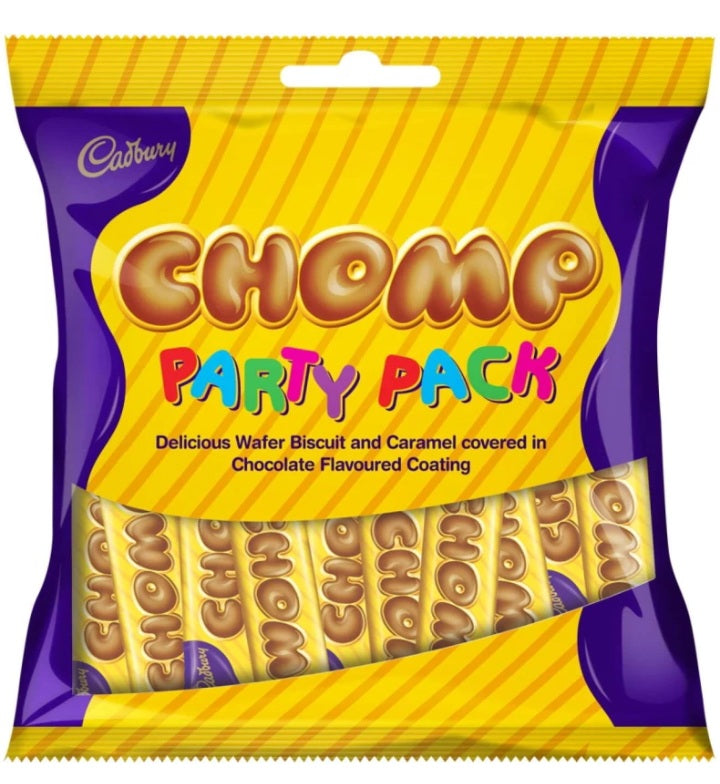 Cadbury Chomp Party Pack Milk Chocolate Bites – 168 g